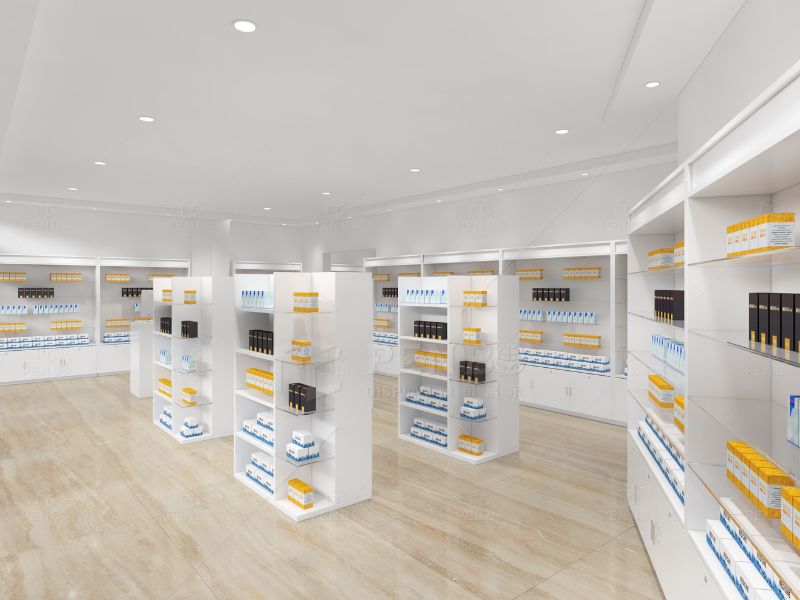 Pharmacy shop fittings