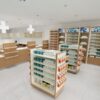 Chemist shop interior fitout with bespoke furniture and pharmacy counters