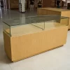 CBD and smoke shop display showcase with lockable glass front