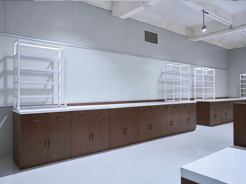 lockable cannabis display cabinets