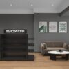 premium cannabis retail store design with custom interior fixtures