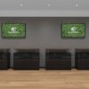 premium cannabis retail store design with custom interior fixtures