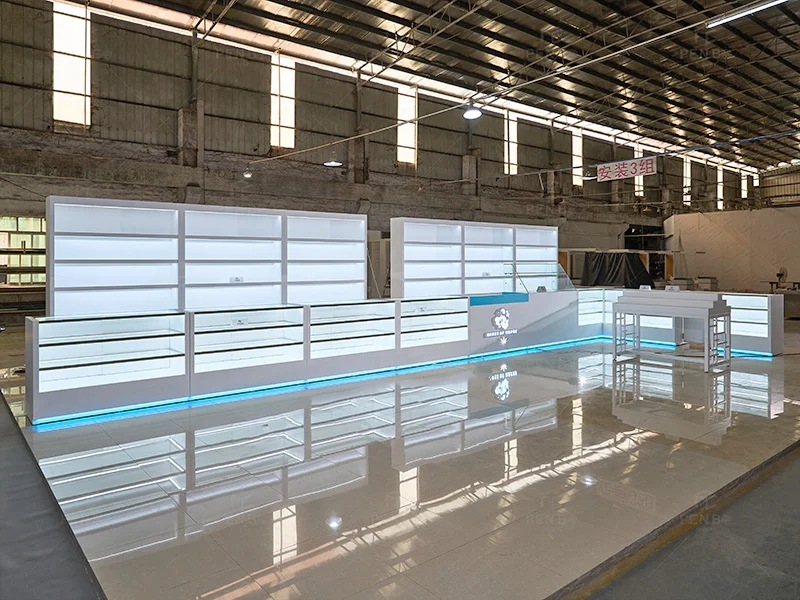 Smoke Shop Display Cabinets