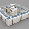 Custom Jewelry Kiosk for Shopping Malls