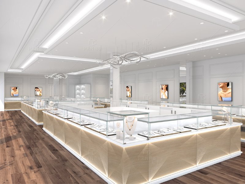 modern jewelry store design
