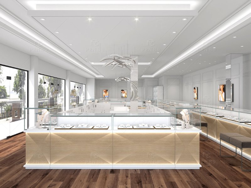 modern jewelry store design