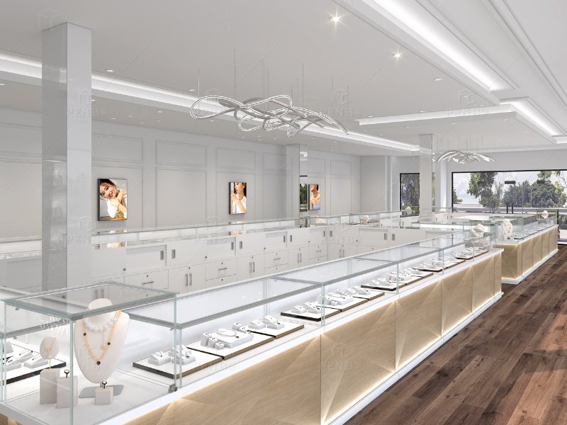 modern jewelry store design