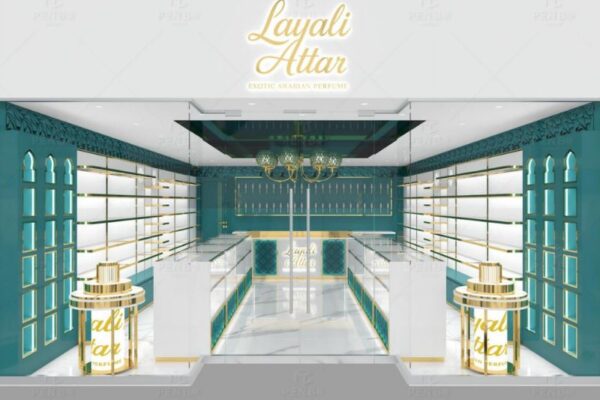 Luxury Fragrance Store Design & Custom Display Cabinets