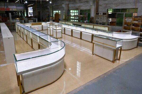 Full store Jewelry Display Showcase Solution – USA Project