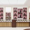 luxury jewelry store interior design with custom display cabinets