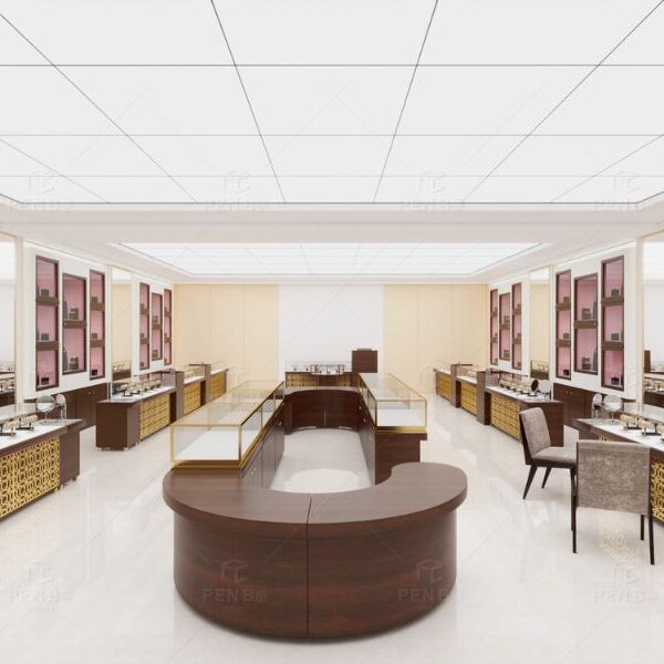 Jewelry Store Interior Design & Custom Display Cabinets | One-Stop ...