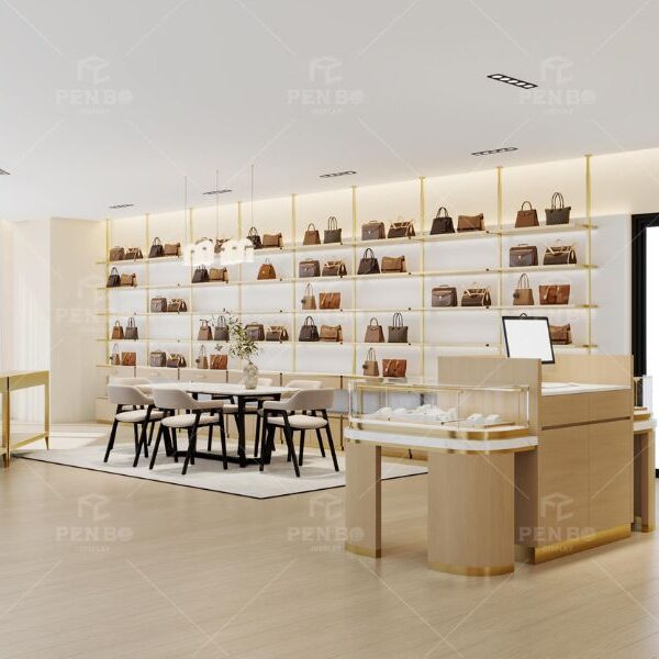 Luxury Handbag Store Design & Custom Display Cabinets Supplier - Penbo ...
