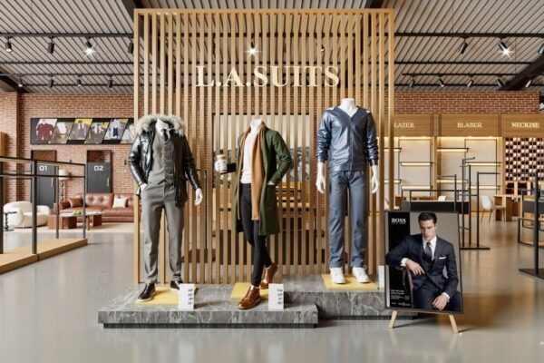 Menswear Store Fixtures Supplier | Custom Design