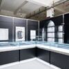 modern jewelry store showroom display cabinets