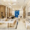 high-end jewelry shop display cabinets