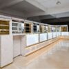 gold jewelry display cabinets showcases