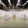 custom perfume display cabinets for fragrance boutique