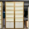 custom salon display cabinets for luxury beauty salon