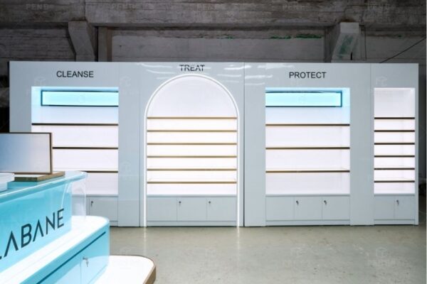 Custom Skincare Display Cabinets | Beauty Store Fixtures Manufacturer