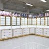 luxury fragrance store fixtures with perfume display cabinets