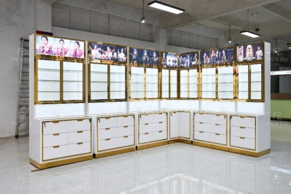 Luxury Fragrance Store Fixtures | Perfume Display Cabinets