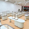 luxury jewelry retail display with custom jewelry showcases