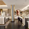 Custom jewelry showcases for luxury jewelry retail store