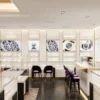Modern watch store interior design and custom display cabinets