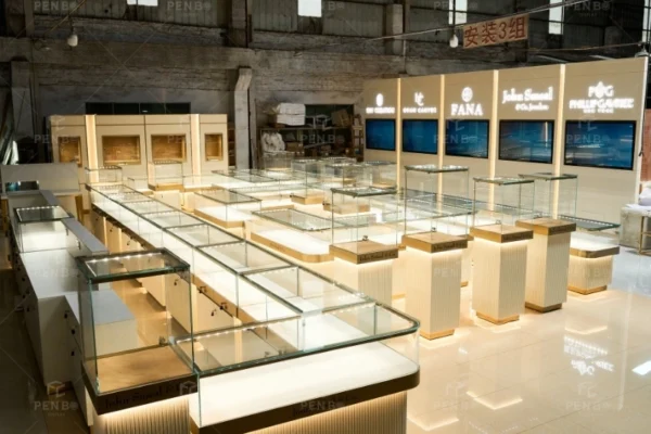 Complete Jewelry Store Fixtures – U.S. Project