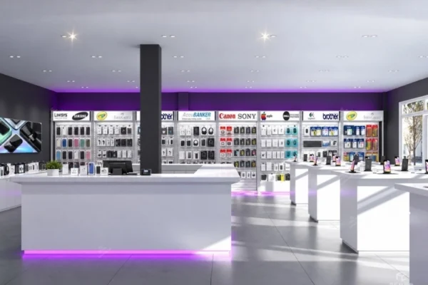 Custom Mobile Phone & Electronics Store Design