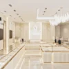 Custom jewelry showcase design for a luxury retail store