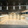 Custom jewelry store fixtures with illuminated glass display showcases