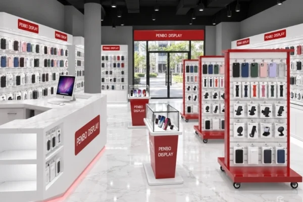 Mobile Phone Store Design & Custom Display Fixtures