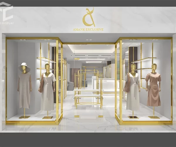 clothing shop fittings and layout design